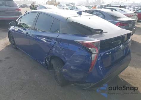 2016 Toyota Prius из США, поврежденный, VIN JTDKBRFU6G3510122